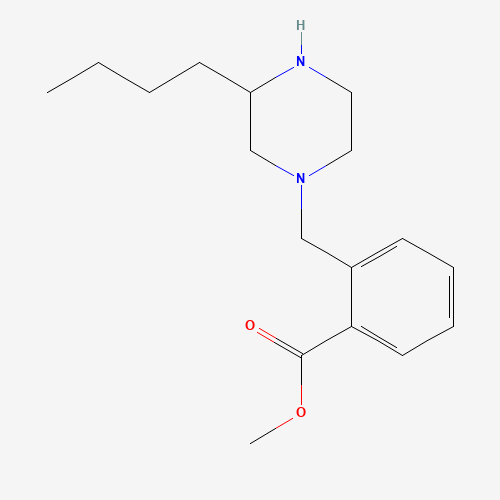 methyl 2-((3-butylpiperazin-1-yl)methyl) benzoate (CAS: 1131622-75-7) - Related Chemical Product