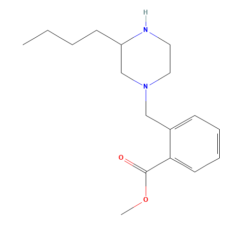 methyl 2-((3-butylpiperazin-1-yl)methyl) benzoate (CAS: 1131622-75-7) - Related Chemical Product