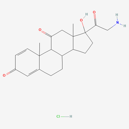 21-Amino-17-hydroxypregna-1,4-diene-3,11,20-trione hydrochloride (CAS: 744254-12-4) - Related Chemical Product