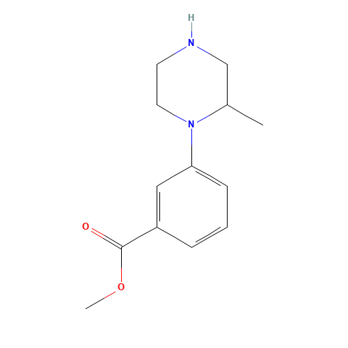 methyl 3-(2-methylpiperazin-1-yl)benzoate (CAS: 1131622-60-0) - Related Chemical Product