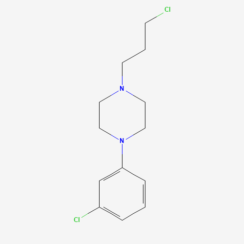 1-(3-Chlorophenyl)-4-(3-chloropropyl)piperazine (CAS: 39577-43-0) - Related Chemical Product