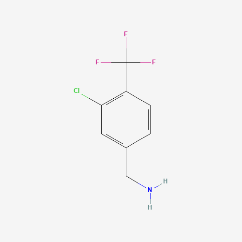 3-CHLORO-4-(TRIFLUOROMETHYL)BENZYL AMINE (CAS: 361393-93-3) - Related Chemical Product