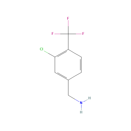 3-CHLORO-4-(TRIFLUOROMETHYL)BENZYL AMINE (CAS: 361393-93-3) - Related Chemical Product