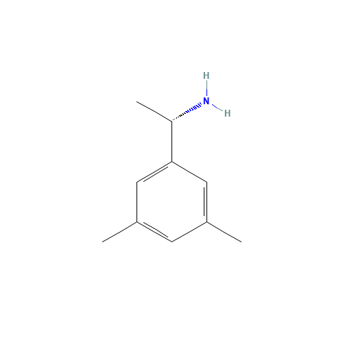 [(S)-1-(3,5-Dimethylphenyl)ethyl]amine (CAS: 84499-76-3) - Chemical Structure and Molecular Formula 