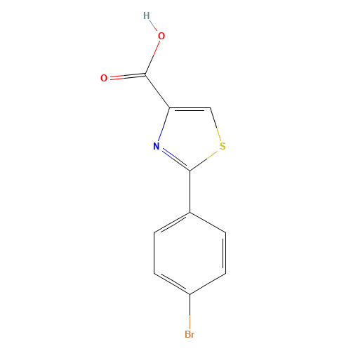 2-(4-BROMO-PHENYL)-THIAZOLE-4-CARBOXYLIC ACID (CAS: 21160-50-9) - Related Chemical Product