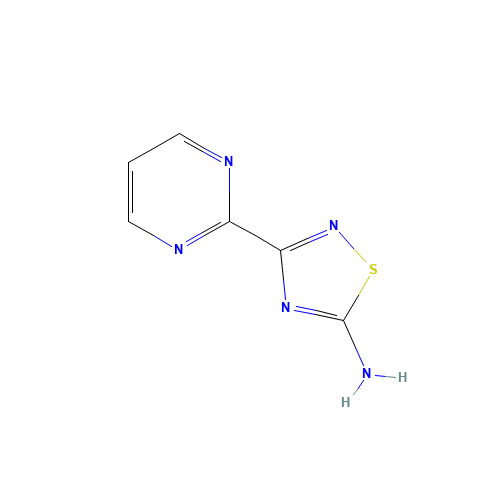 3-(pyrimidin-2-yl)-1,2,4-thiadiazol-5-amine (CAS: 138588-24-6) - Related Chemical Product
