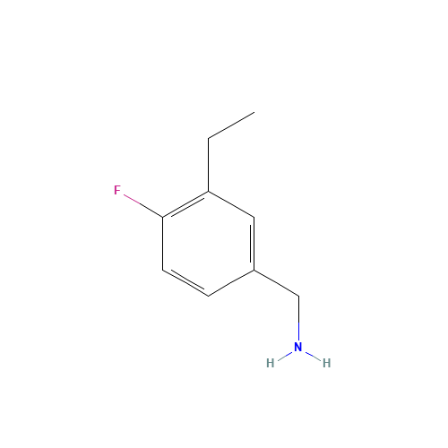 (3-ethyl-4-fluorophenyl)methanamine (CAS: 869297-31-4) - Related Chemical Product