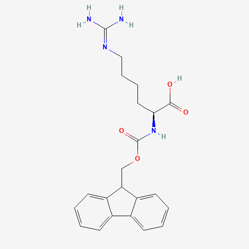 FMOC-HOMOARG-OH (CAS: 776277-76-0) - Chemical Structure and Molecular Formula 