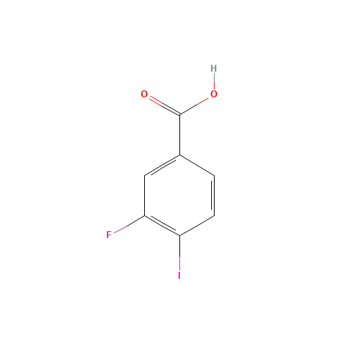 3-FLUORO-4-IODOBENZOIC ACID (CAS: 825-98-9) - Related Chemical Product