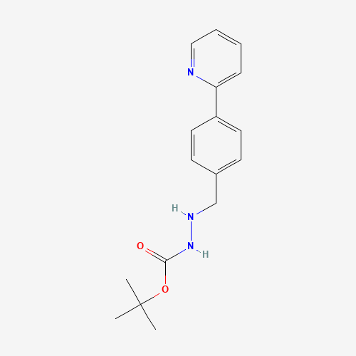 tert-Butyl 2-(4-(pyridin-2-yl)benzyl)hydrazinecarboxylate (CAS: 198904-85-7) - Related Chemical Product