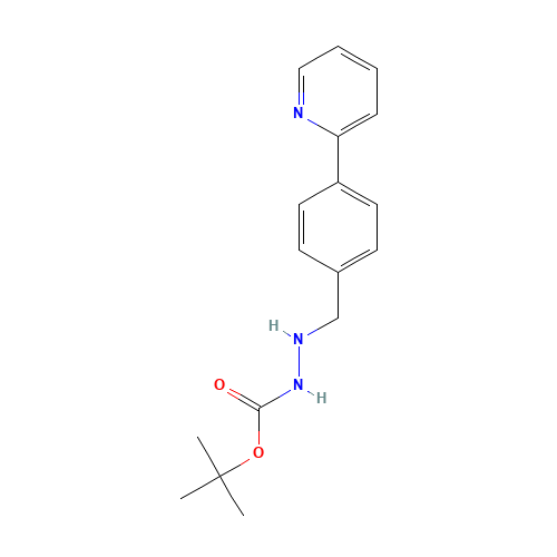 tert-Butyl 2-(4-(pyridin-2-yl)benzyl)hydrazinecarboxylate (CAS: 198904-85-7) - Related Chemical Product