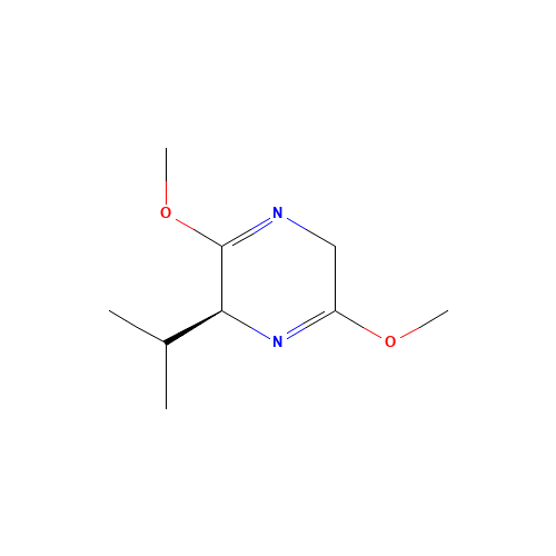 (2S)-(+)-2,5-Dihydro-3,6-dimethoxy-2-isopropylpyrazine (CAS: 78342-42-4) - Related Chemical Product