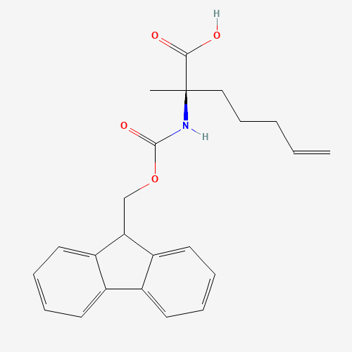 (R)-2-(9H-FLUOREN-9-YLMETHOXYCARBONYLAMINO)-2-METHYL-HEPT-6-ENOIC ACID (CAS: 288617-77-6) - Related Chemical Product