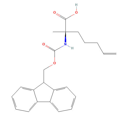 (R)-2-(9H-FLUOREN-9-YLMETHOXYCARBONYLAMINO)-2-METHYL-HEPT-6-ENOIC ACID (CAS: 288617-77-6) - Related Chemical Product