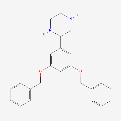 2-(3,5-DIBENZYLOXYPHENYL)PIPERAZINE (CAS: 65709-43-5) - Related Chemical Product