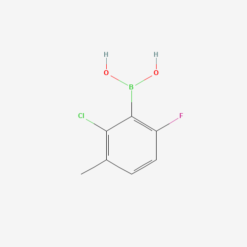 2-CHLORO-6-FLUORO-3-METHYLPHENYLBORONIC& (CAS: 352535-85-4) - Related Chemical Product