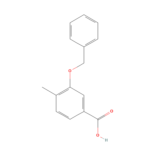 3-Benzyloxy-4-Methylbenzoic Acid (CAS: 165662-68-0) - Related Chemical Product