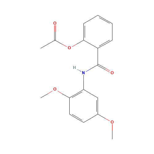 2-(2,5-dimethoxyphenylcarbamoyl)phenyl acetate (CAS: 287194-30-3) - Related Chemical Product