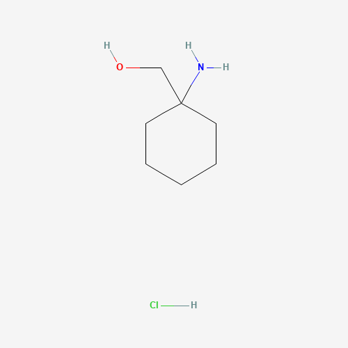 (1-Amino cyclohexyl) methanol hydrochloride (CAS: 5460-68-4) - Chemical Structure and Molecular Formula 