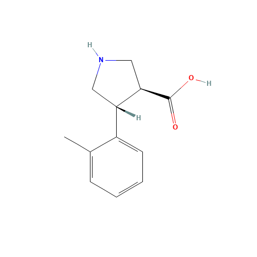 (3S,4R)-4-O-TOLYLPYRROLIDINE-3-CARBOXYLIC ACID (CAS: 1047651-73-9) - Related Chemical Product