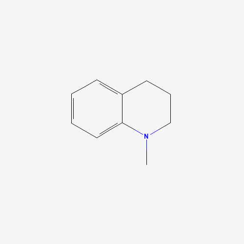 1,2,3,4-Tetrahydro-1-methylquinoline (CAS: 491-34-9) - Chemical Structure and Molecular Formula 