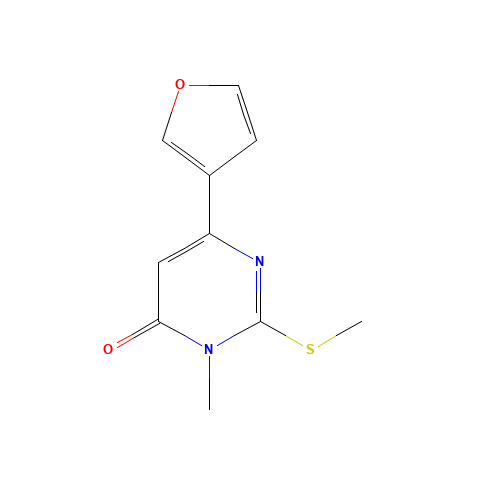 6-(furan-3-yl)-3-methyl-2-(methylthio)pyrimidin-4(3H)-one (CAS: 1184917-23-4) - Related Chemical Product