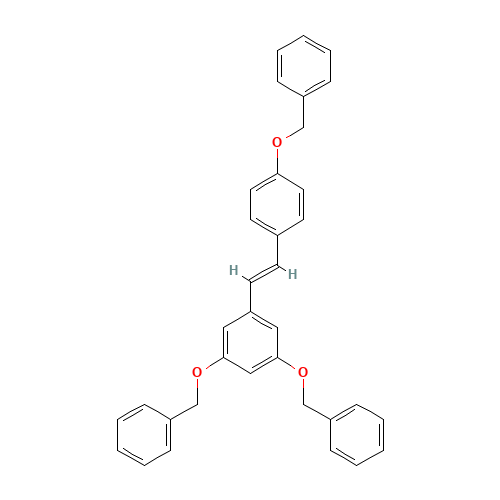 (E)-3,5,4'-Tribenzyloxystilbene (CAS: 89946-06-5) - Related Chemical Product
