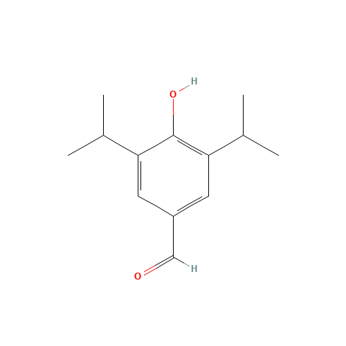 4-hydroxy-3,5-bis(isopropyl)benzaldehyde (CAS: 10537-86-7) - Related Chemical Product
