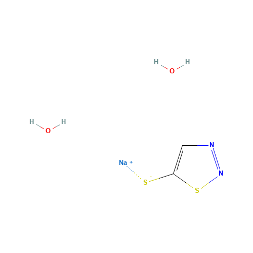 5-Mercapto-1,2,3-thiadiazole sodium salt dihydrate (CAS: 865854-97-3) - Related Chemical Product