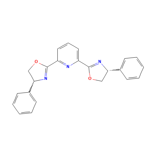 2,6-Bis[(4R)-4-phenyl-2-oxazolinyl]pyridine (CAS: 128249-70-7) - Related Chemical Product