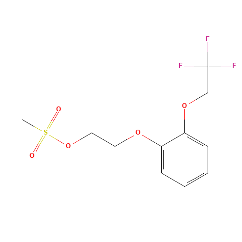 2-[2-(2,2,2-Trifluoroethoxy)phenoxy]ethyl methanesulfonate (CAS: 160969-03-9) - Related Chemical Product