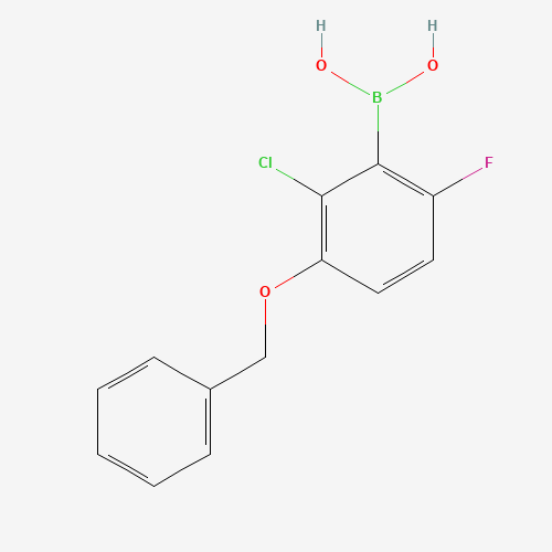 3-(Benzyloxy)-2-chloro-6-fluorophenylboronic acid (CAS: 957062-67-8) - Related Chemical Product