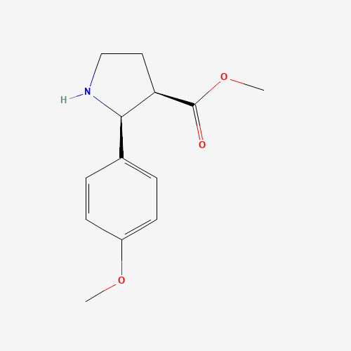(2S,3R)-methyl 2-(4-methoxyphenyl)pyrrolidine-3-carboxylate (CAS: 748777-12-0) - Related Chemical Product