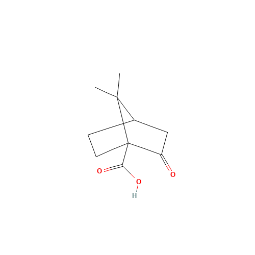 Bicyclo[2.2.1]heptane-1-carboxylic acid,7,7-dimethyl-2-oxo- (CAS: 464-78-8) - Related Chemical Product