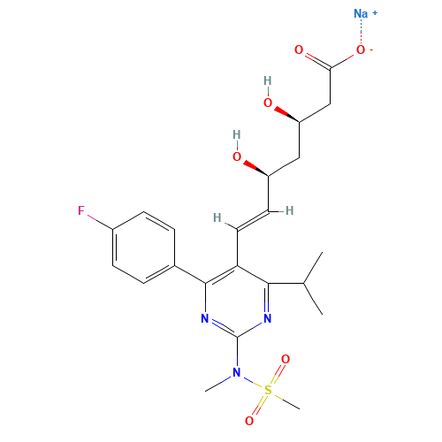 Rosuvastatin sodium (CAS: 147098-18-8) - Related Chemical Product