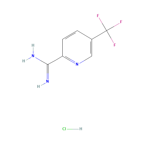 5-TRIFLUOROMETHYL-PYRIDINE-2-CARBOXAMIDINE HCL (CAS: 175277-48-2) - Related Chemical Product