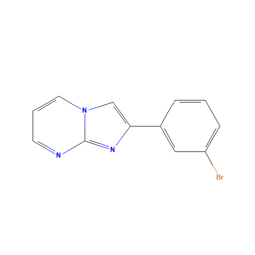 2-(3-BROMO-PHENYL)-IMIDAZO[1,2-A]PYRIMIDINE (CAS: 134044-47-6) - Related Chemical Product