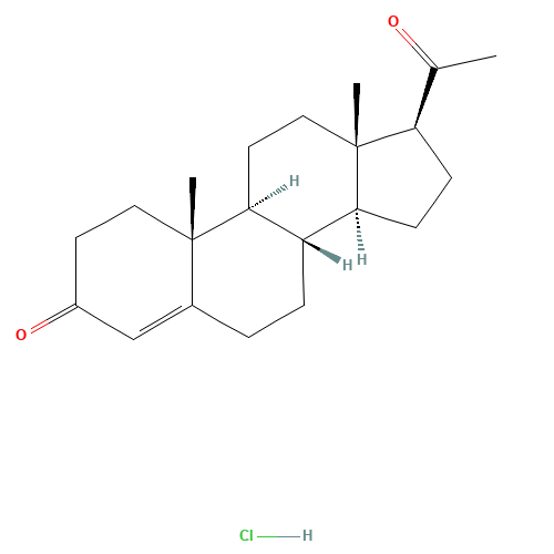 Pregn-4-ene-3,20-dione hydrochloride (CAS: 73489-90-4) - Related Chemical Product