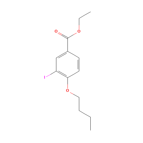 ethyl 4-butoxy-3-iodobenzoate (CAS: 1131614-79-3) - Related Chemical Product