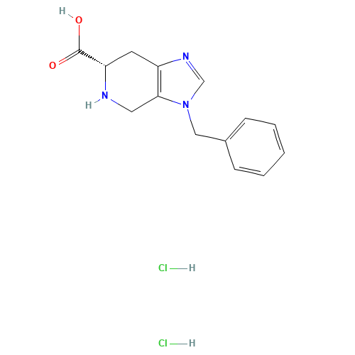 (S)-4,5,6,7-Tetrahydro-3-phenylmethyl-3H-imidazo[4,5-c]pyridine-6-carboxylic acid dihydrochloride (CAS: 114788-05-5) - Related Chemical Product