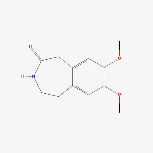 7,8-Dimethoxy-1,3,4,5-tetrahydrobenzo[d]azepin-2-one (CAS: 20925-64-8) - Related Chemical Product