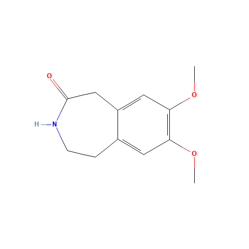 7,8-Dimethoxy-1,3,4,5-tetrahydrobenzo[d]azepin-2-one (CAS: 20925-64-8) - Related Chemical Product