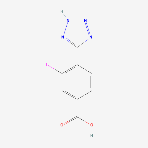 3-iodo-4-(1H-tetrazol-5-yl)benzoic acid (CAS: 1131588-15-2) - Related Chemical Product