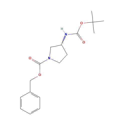 (R)-1-CBZ-3-(BOC-AMINO) PYRROLIDINE (CAS: 122536-75-8) - Related Chemical Product