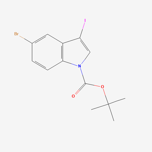 5-BROMO-3-IODOINDOLE-1-CARBOXYLIC ACID TERT-BUTYL ESTER (CAS: 850349-72-3) - Related Chemical Product