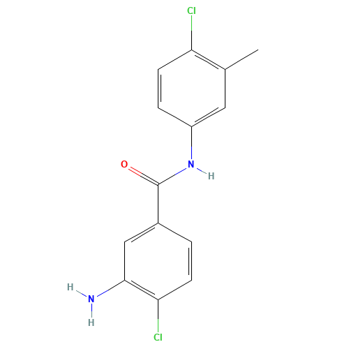N-(4-Chloro-3-methylphenyl)-3-amino-4-chlorobenzamide (CAS: 59158-04-2) - Related Chemical Product
