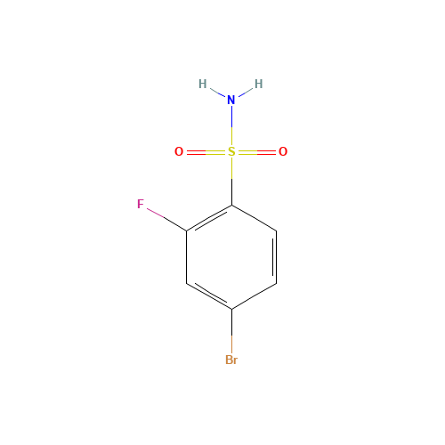 4-Bromo-2-fluorobenzenesulfonamide (CAS: 214210-30-7) - Related Chemical Product