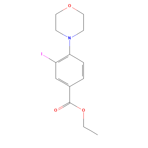 ethyl 3-iodo-4-morpholinobenzoate (CAS: 1131614-88-4) - Related Chemical Product