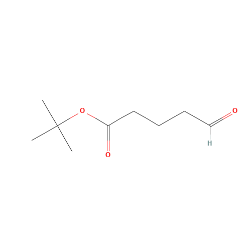 tert-butyl 5-oxopentanoate (CAS: 192123-41-4) - Chemical Structure and Molecular Formula 