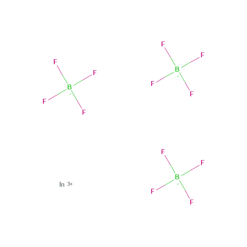 indium(3+) tetrafluoroborate(1-) (CAS: 27765-48-6) - Related Chemical Product